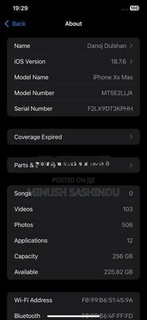 Apple iPhone XS Max (Used)