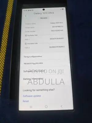 Samsung Galaxy S23 Ultra (Used)