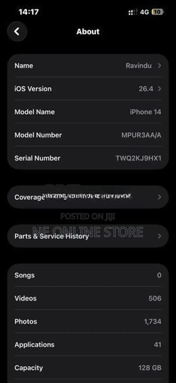 Apple iPhone 14 (Used)