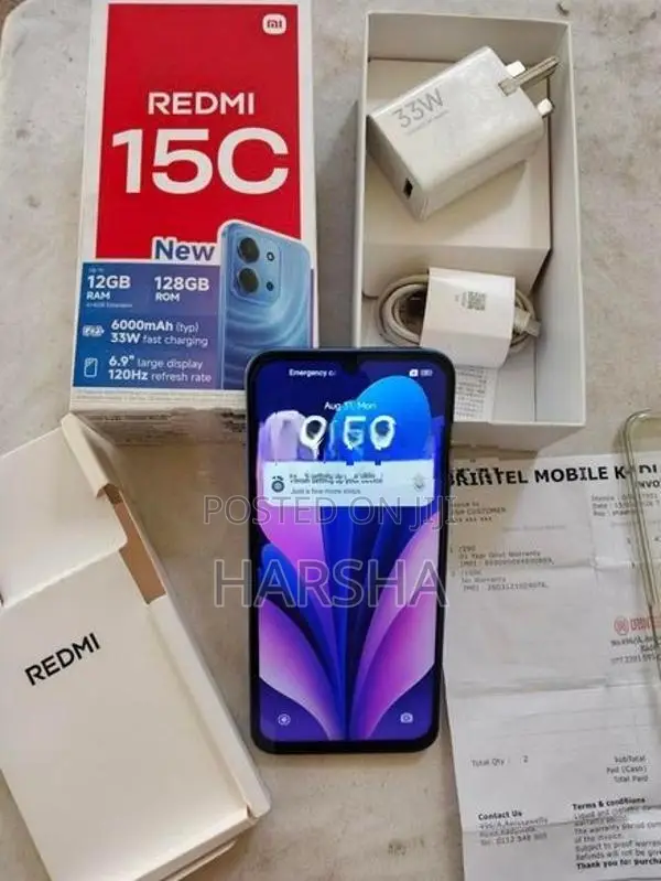 Xiaomi Redmi 15C 6gb-128gb (Used)