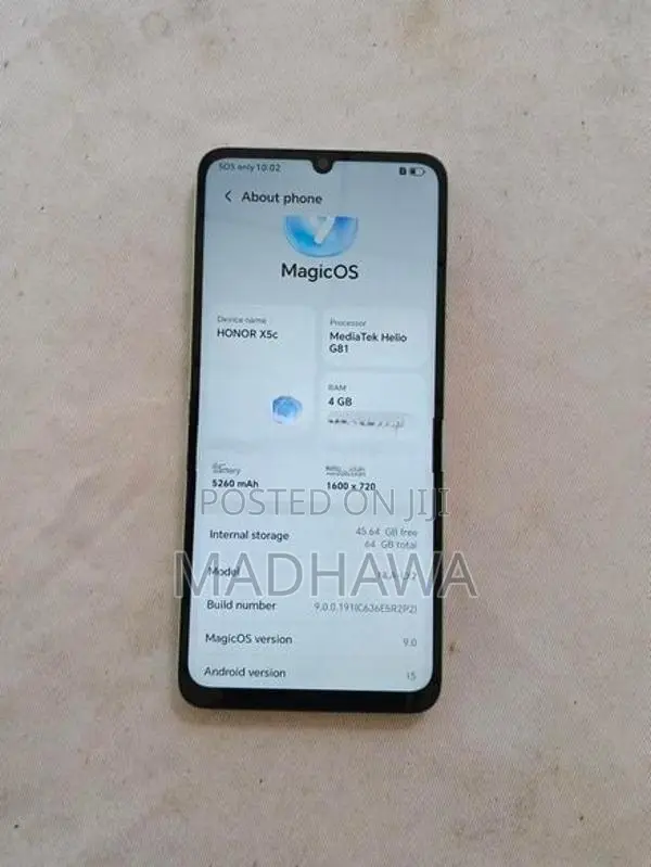 Honor X5C 4gb-64gb (Used)