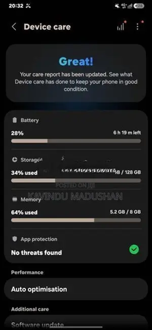 Samsung Galaxy A34 (Used)