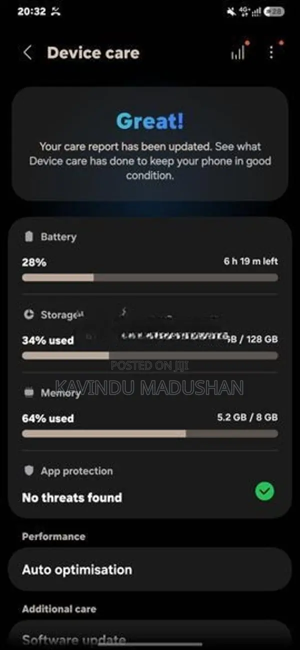 Samsung Galaxy A34 (Used)
