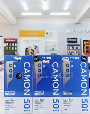 New Tecno Camon 50 Pro 256 GB Blue