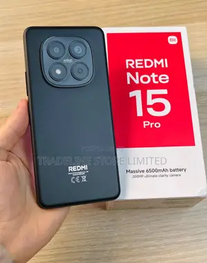 New Xiaomi Redmi Note 15 Pro 256 GB Black