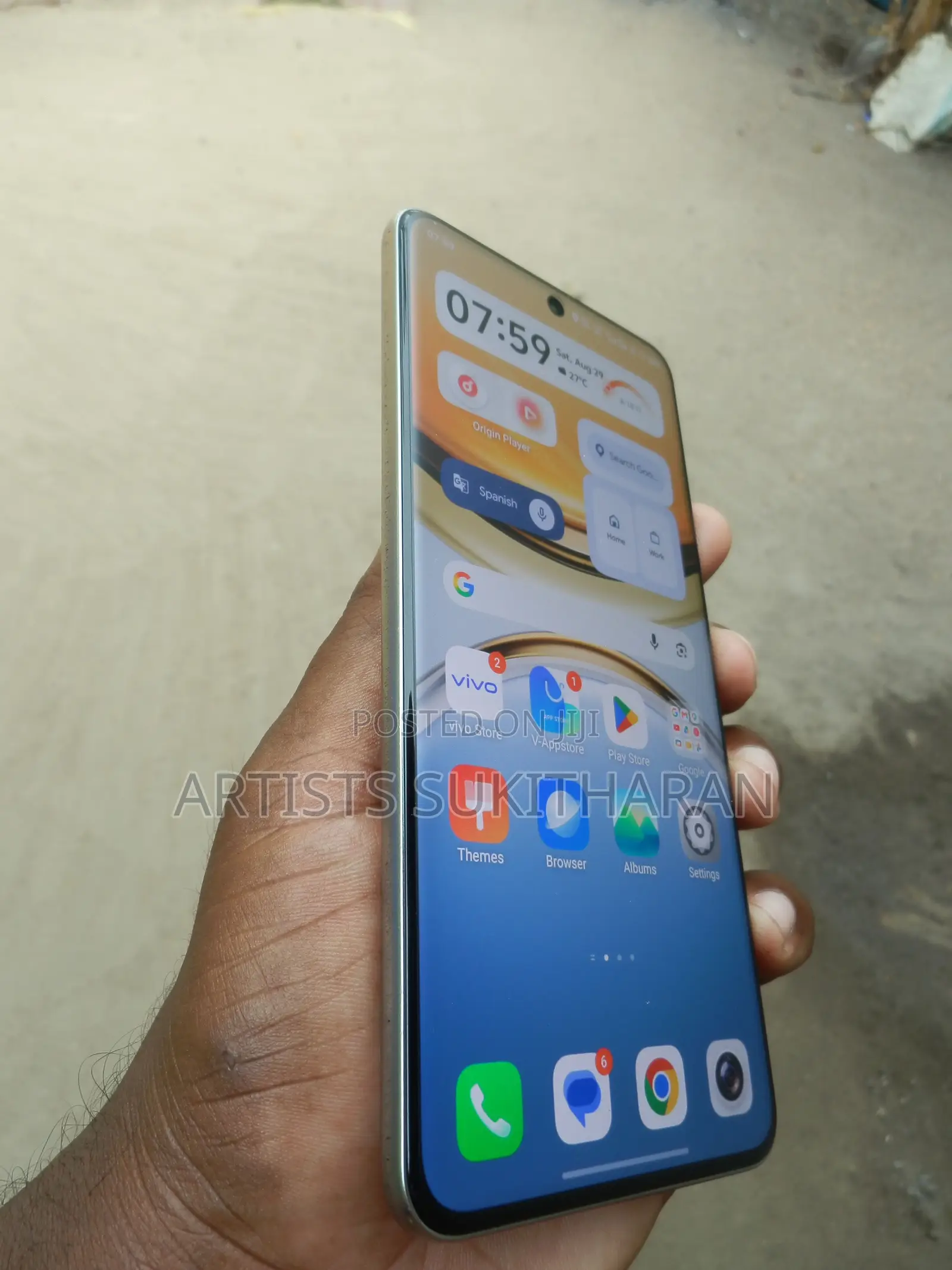 Vivo T4 256 GB Gray
