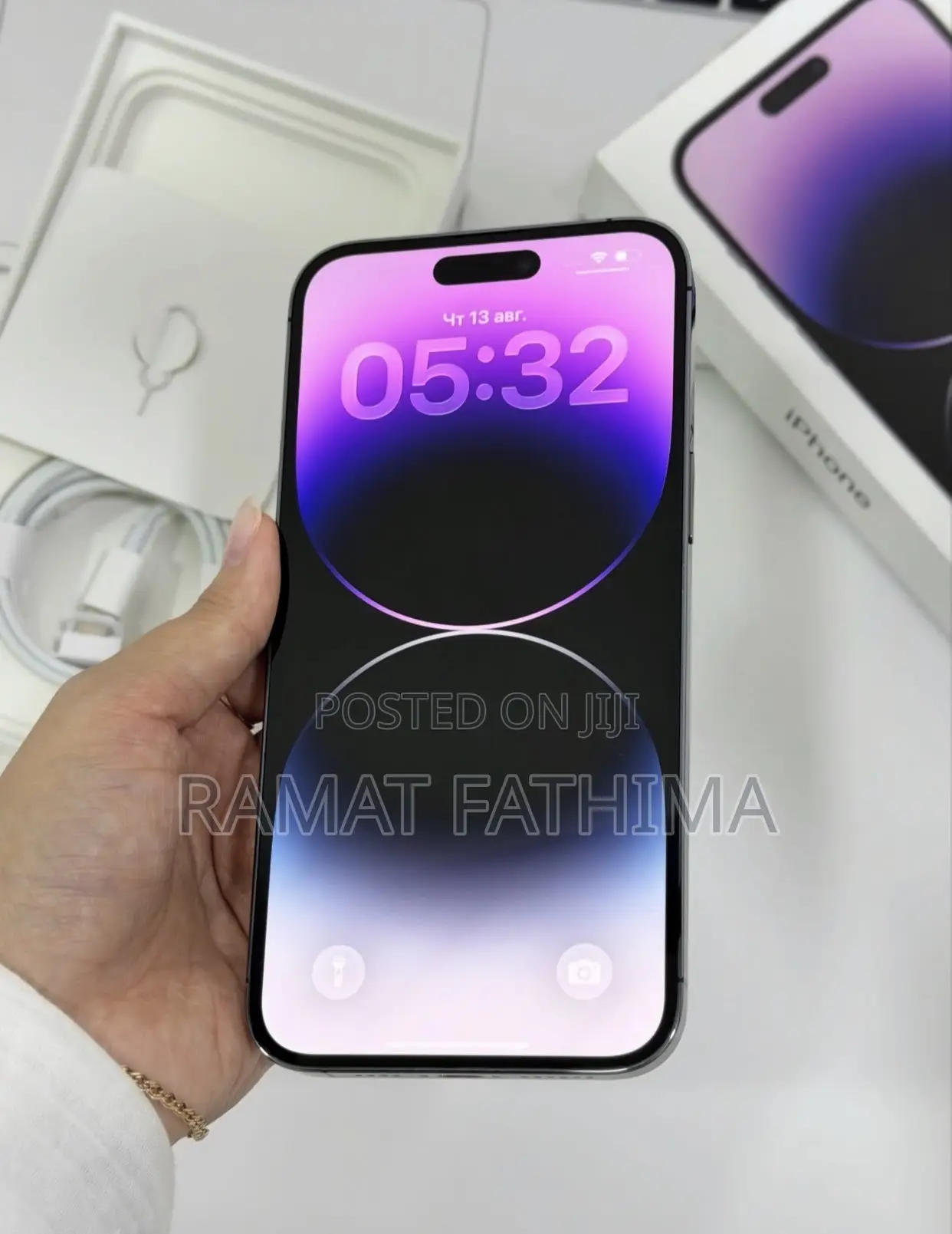 New Apple iPhone 14 Pro Max 256 GB Purple