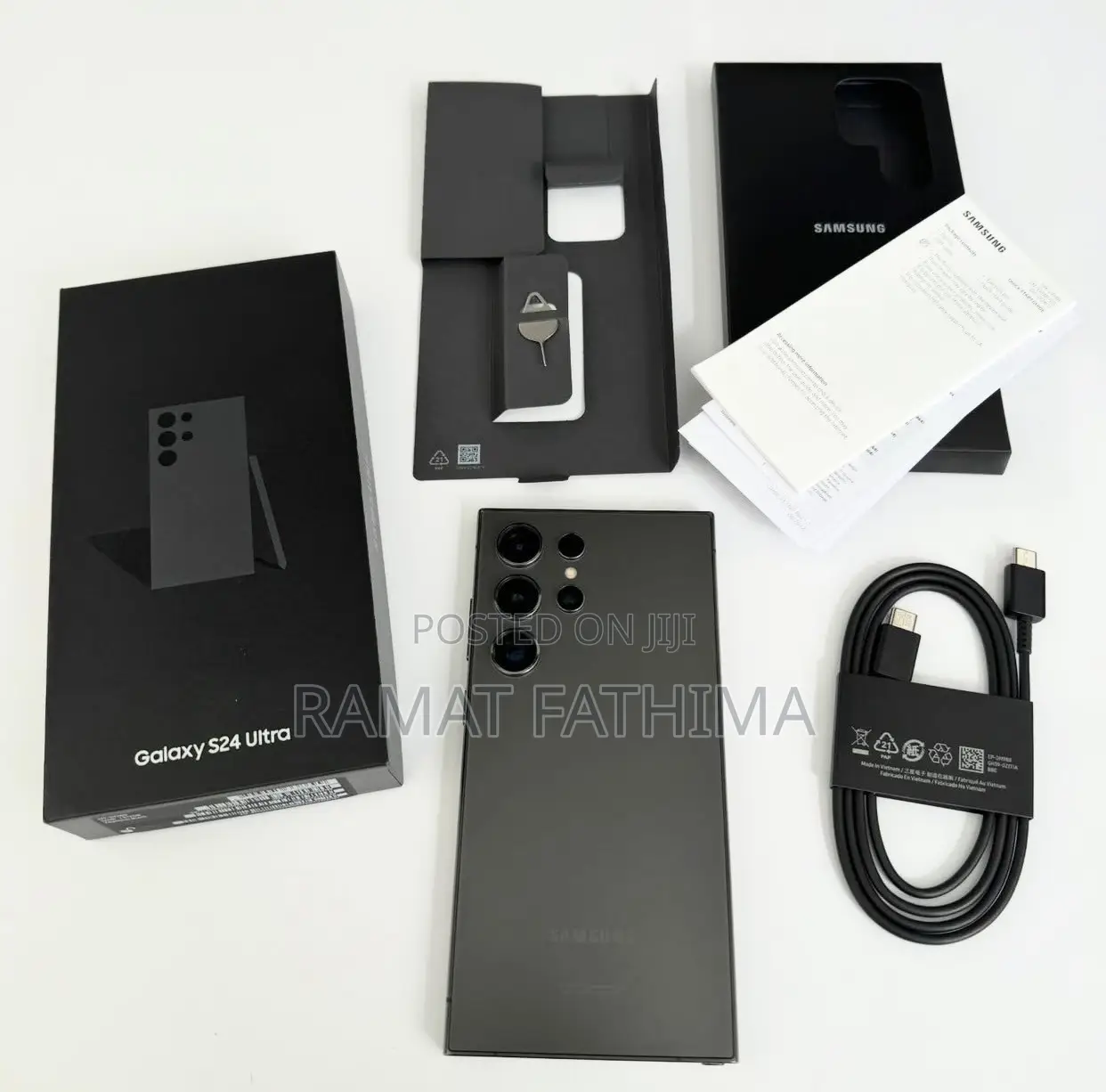 New Samsung Galaxy S24 Ultra 256 GB Black