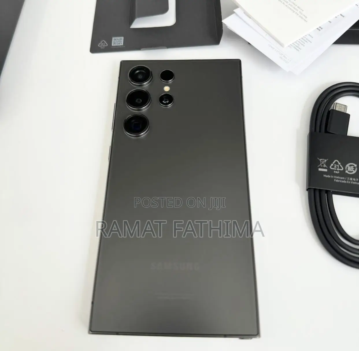 New Samsung Galaxy S24 Ultra 256 GB Black