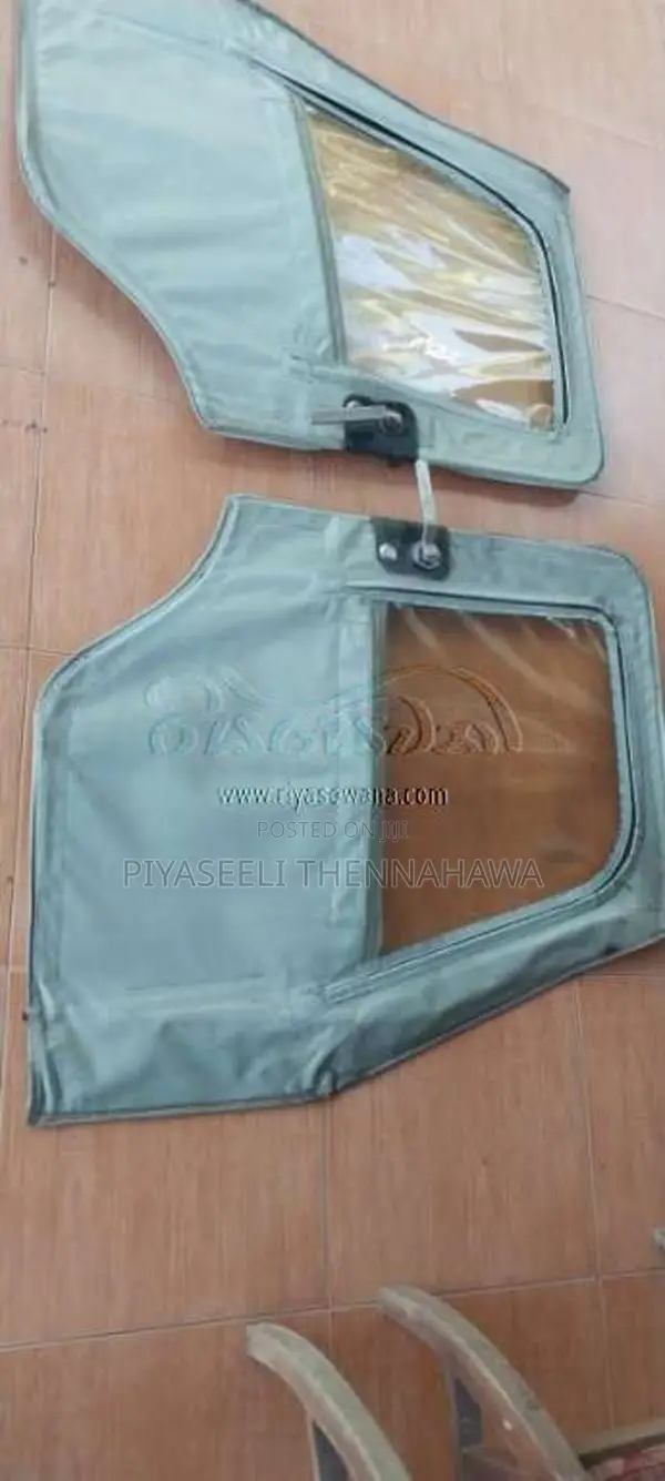 Mitsubishi 4dr5 j54 jeep recondition front door set for Other