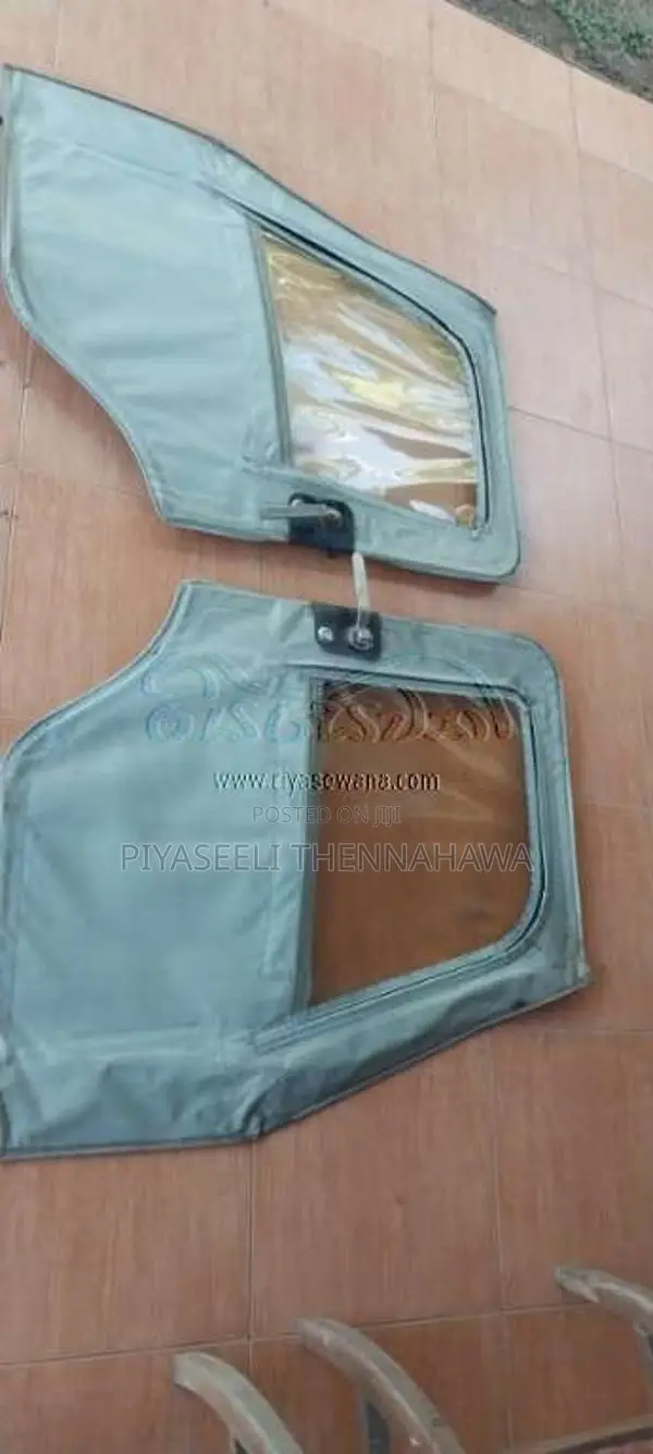 Mitsubishi 4dr5 j54 jeep recondition front door set for Other