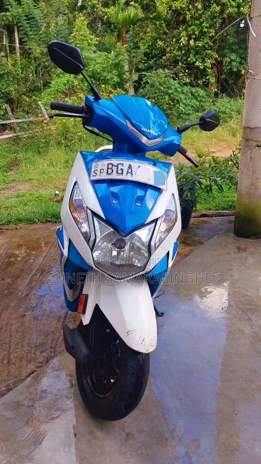 Honda Dio 2018 Blue