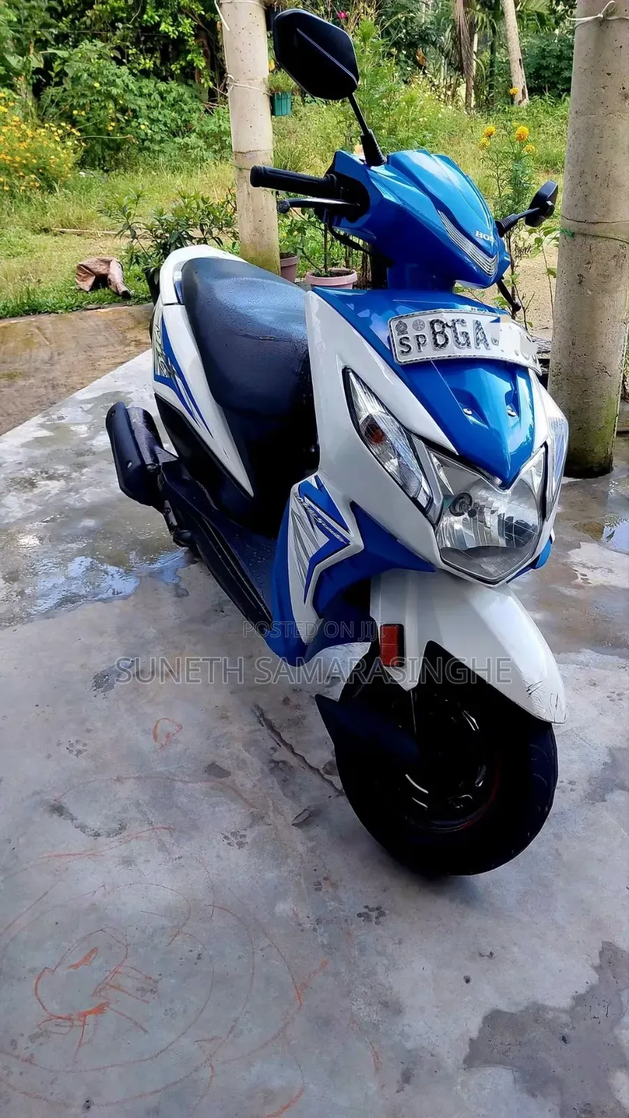 Honda Dio 2018 Blue