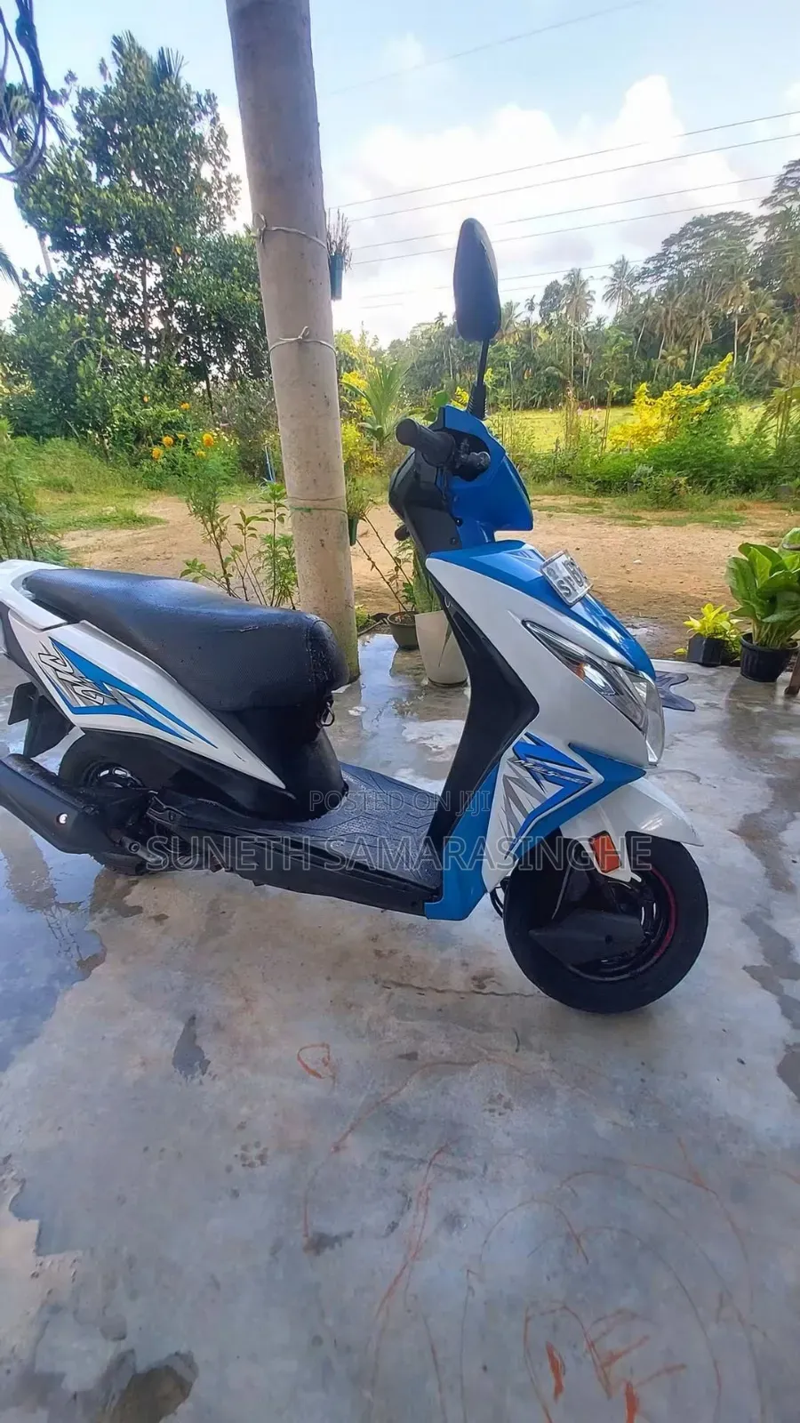 Honda Dio 2018 Blue