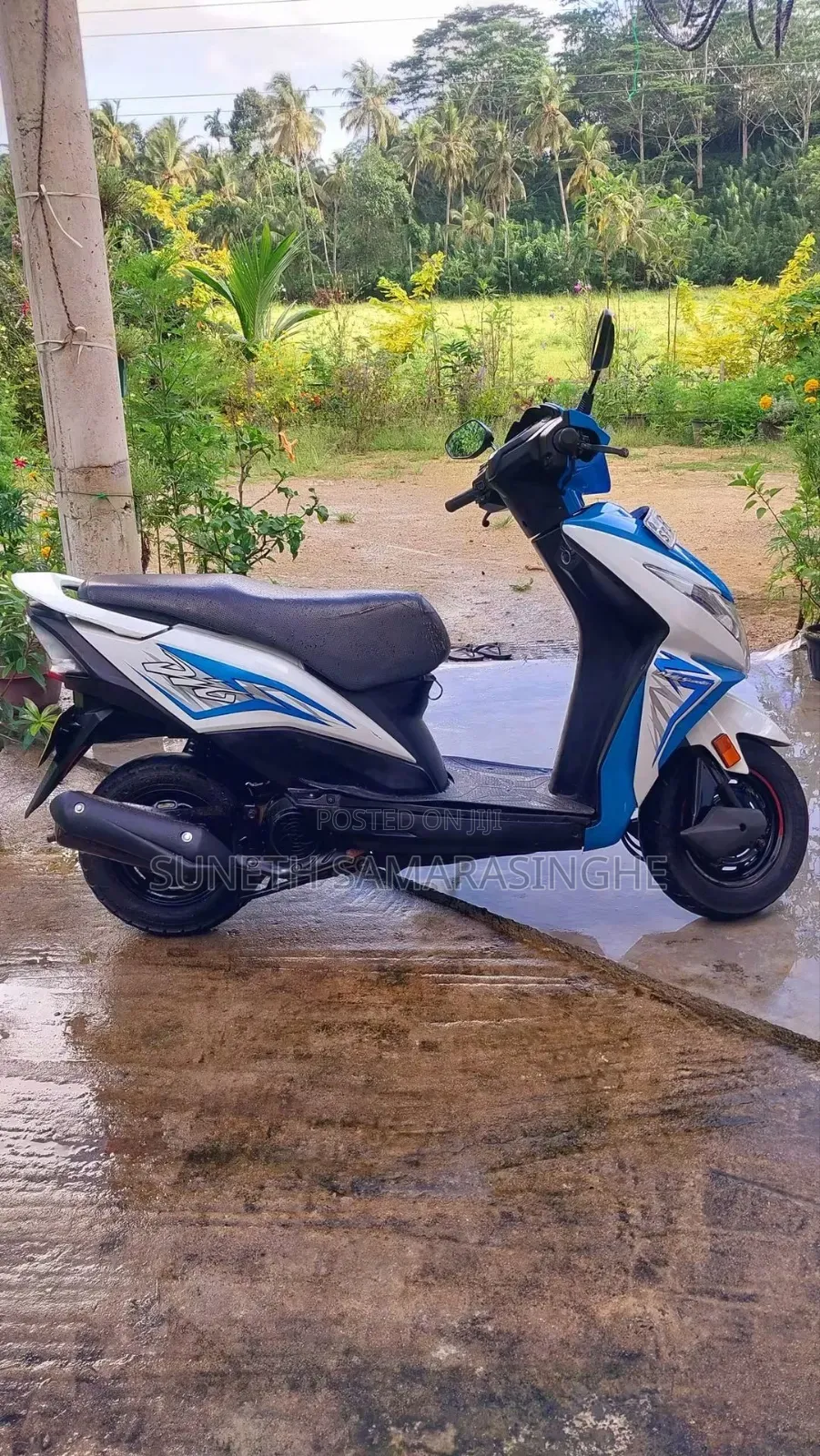 Honda Dio 2018 Blue