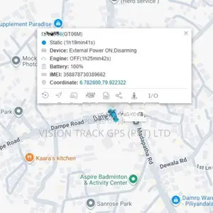 Vehicle Gps Tracker Engine Cut-Off