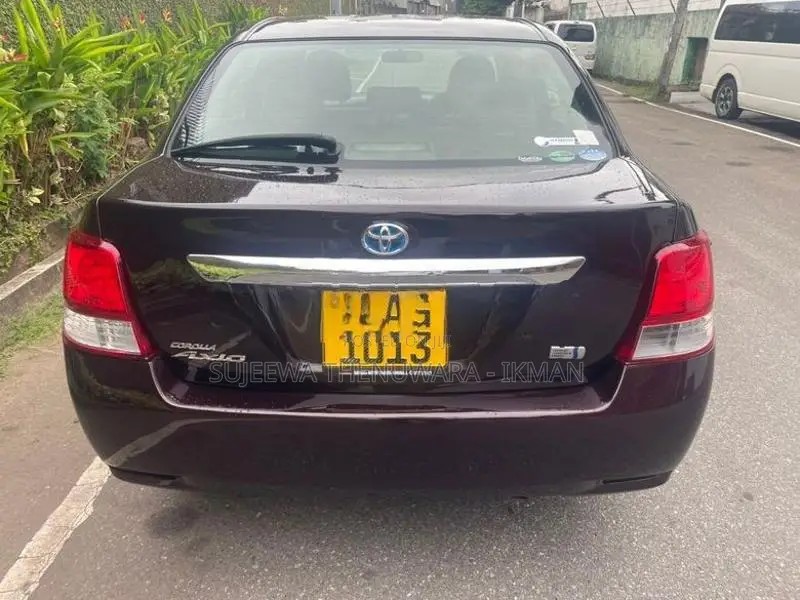 Toyota Axio G Grade 2015