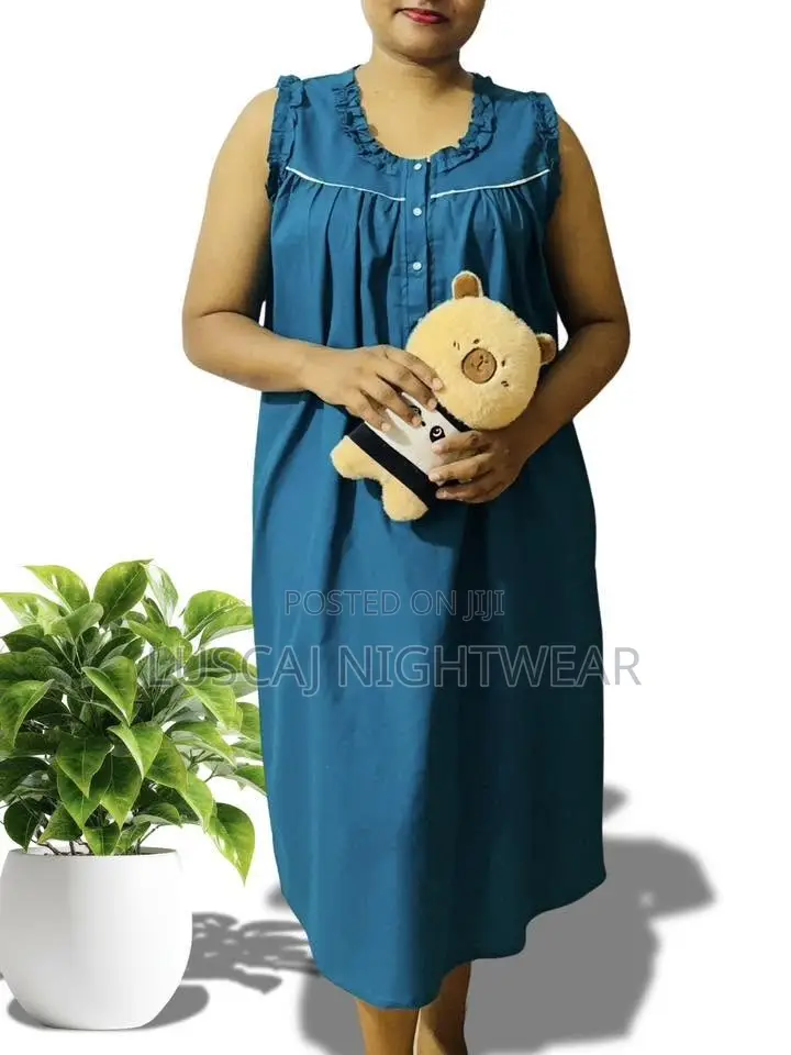 Full Cotton Newest Nightdress