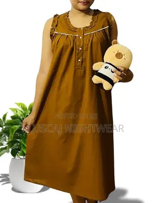 Full Cotton Newest Nightdress
