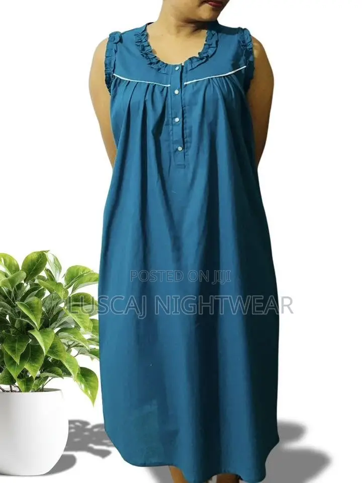 Full Cotton Newest Nightdress