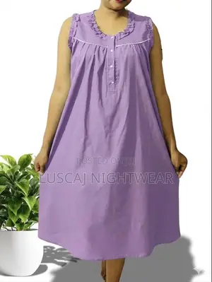 Full Cotton Newest Nightdress