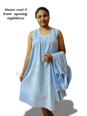 Front-Open Night Dress & House Coat