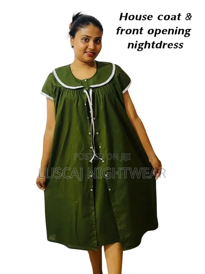 Front-Open Night Dress & House Coat