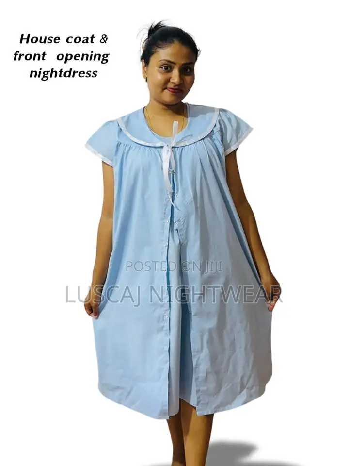 Front-Open Night Dress & House Coat