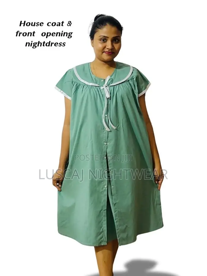 Front-Open Night Dress & House Coat