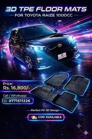 Toyota Raize TPE Carpets Non hybrid model for Car