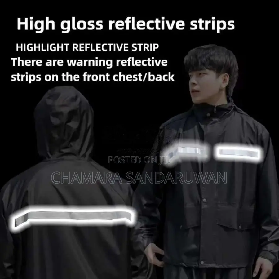 Unisex Full Cover Rain Coat for Motorbike
