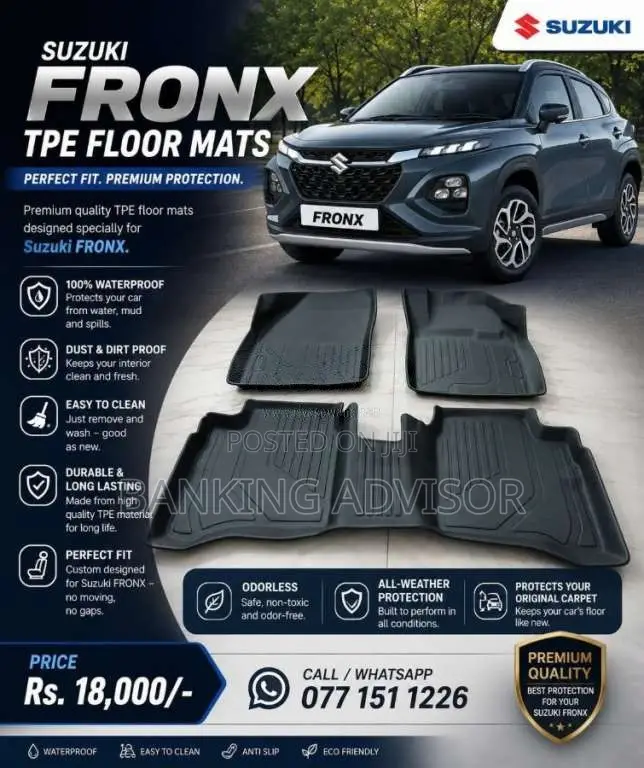 Suzuki Fronx TPE Carpets for All
