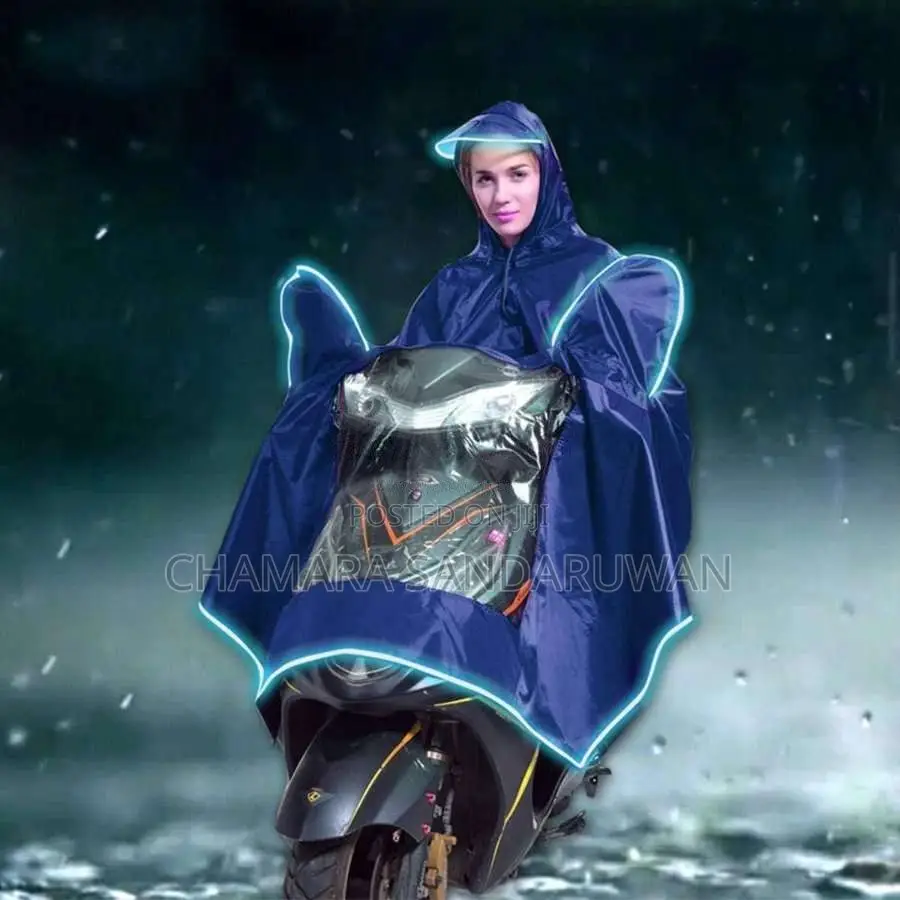 Full covered moto rain coat for Motorbike