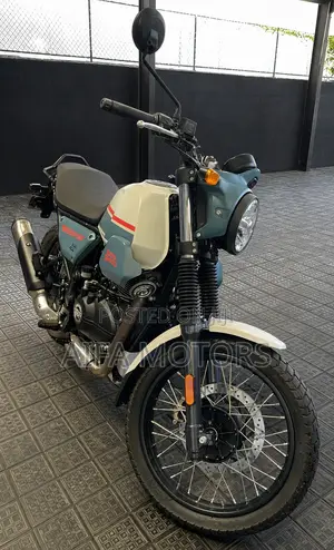 New Royal Enfield Scram 411 2026 Blue