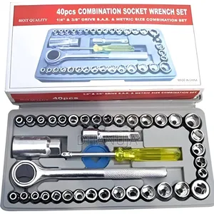 AIWA 40-Piece Professional Combination Socket Wrench Set 🔧