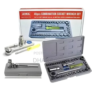 AIWA 40-Piece Professional Combination Socket Wrench Set 🔧