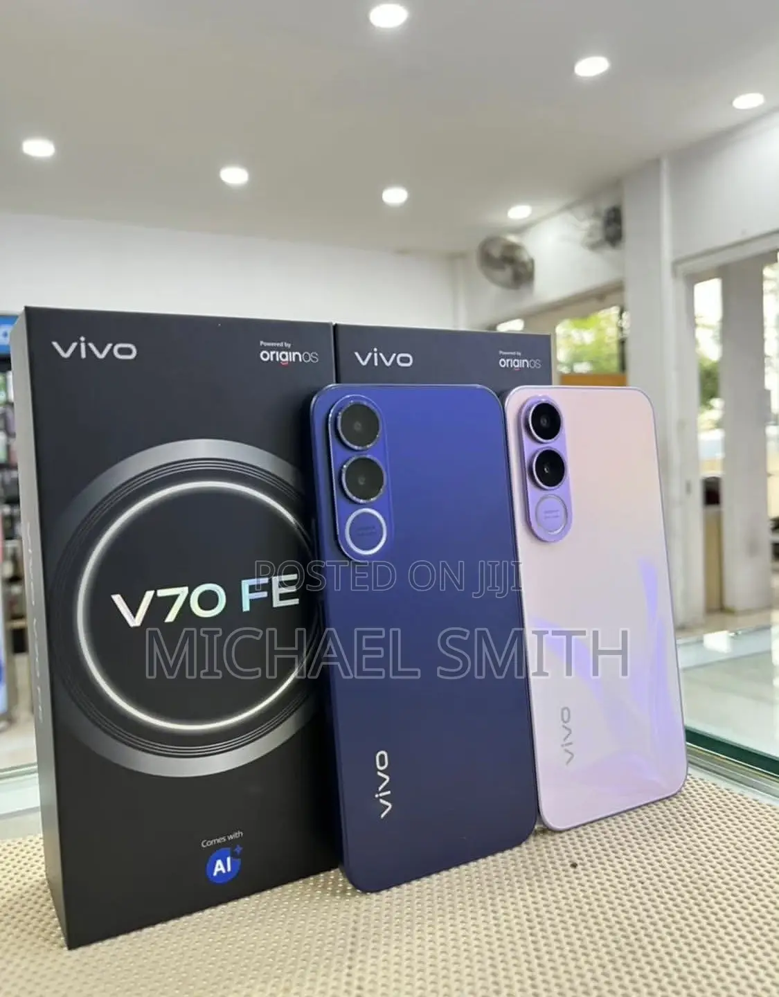 New Vivo V70 512 GB Blue