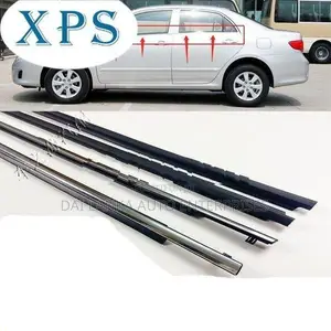 Toyota Corolla 141 Weather Strip Set Chrome