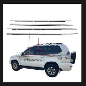Toyota Prado 120 Weatherstrip Set Chrome