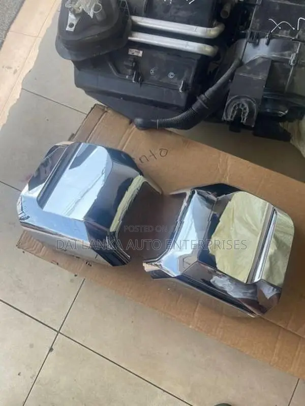 Toyota Prado 250 Side Mirror Chrome Cover Set
