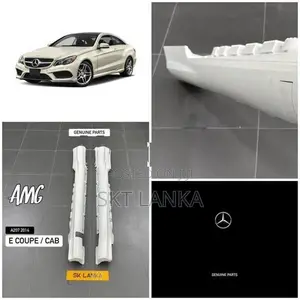 Genuine Mercedes E Coupe E200 AMG side skirts cabriolet convertibl