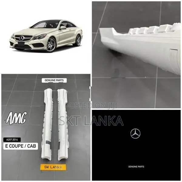 Genuine Mercedes E Coupe E200 AMG side skirts cabriolet convertibl