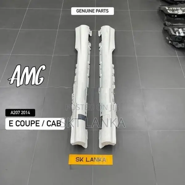 Genuine Mercedes E Coupe E200 AMG side skirts cabriolet convertibl