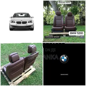 Genuine 5 Series 520d F10 Front seats set interior - CINNAMON BROWN