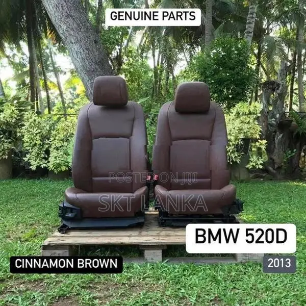 Genuine 5 Series 520d F10 Front seats set interior - CINNAMON BROWN