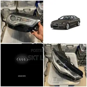 Genuine Audi A6 2014 XENON Driver headlight complete A1 A3 A4 A5 A8