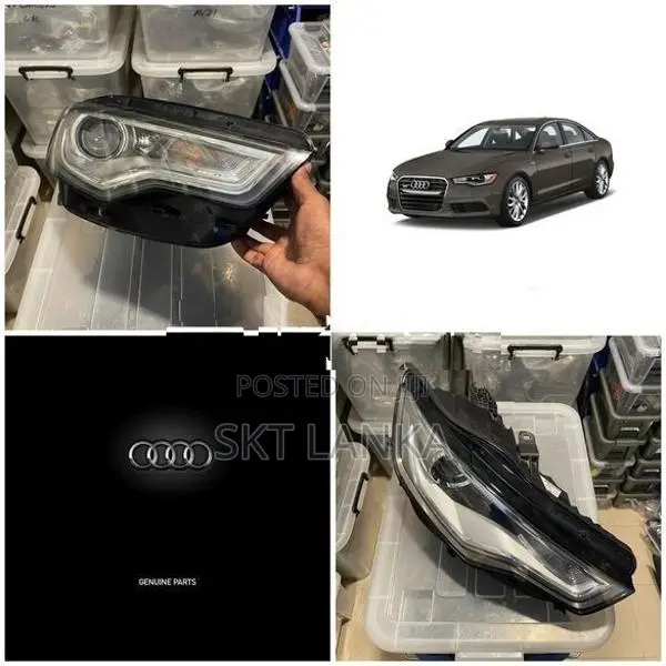 Genuine Audi A6 2014 XENON Driver headlight complete A1 A3 A4 A5 A8