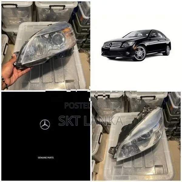 Genuine Mercedes C C180 passenger HALOGEN Headlight W204 2010