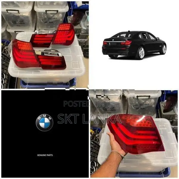 Genuine BMW 740i 740e 2013 rear LED lights BUMPER ACTIVE 7 520D 530e