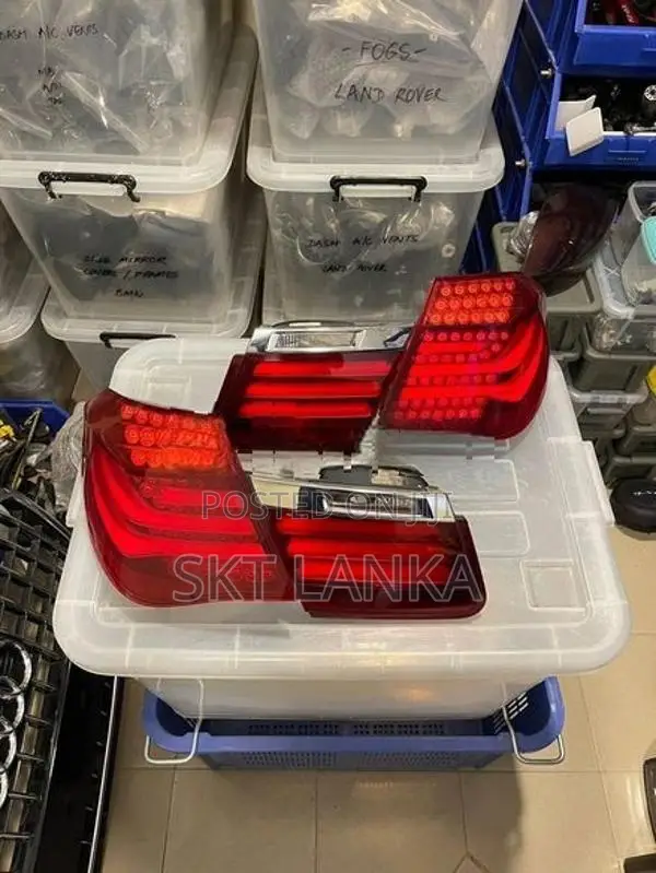 Genuine BMW 740i 740e 2013 rear LED lights BUMPER ACTIVE 7 520D 530e